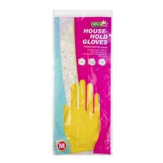 Rubber Household Gloves - Size Medium